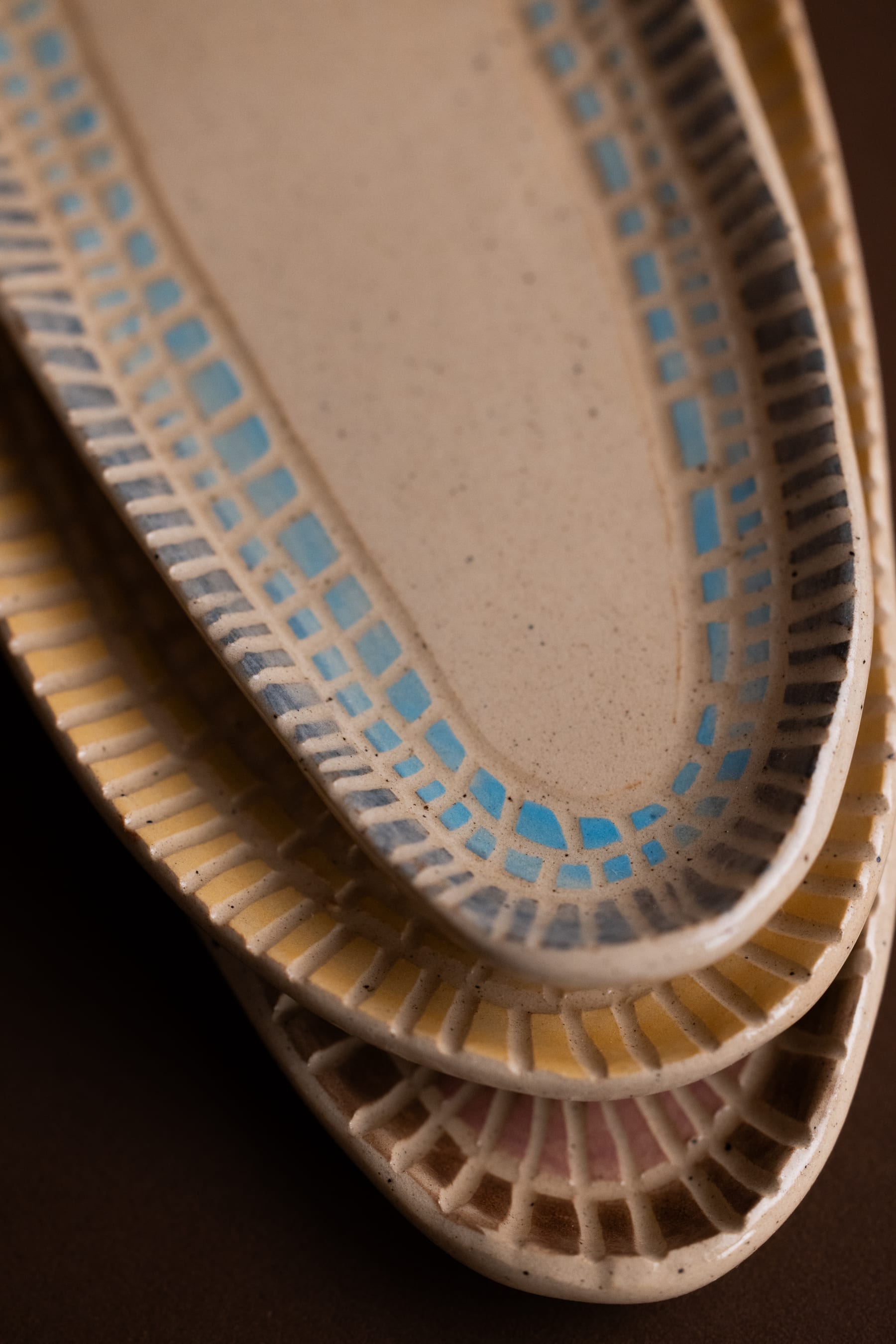 handmade ceramic plate