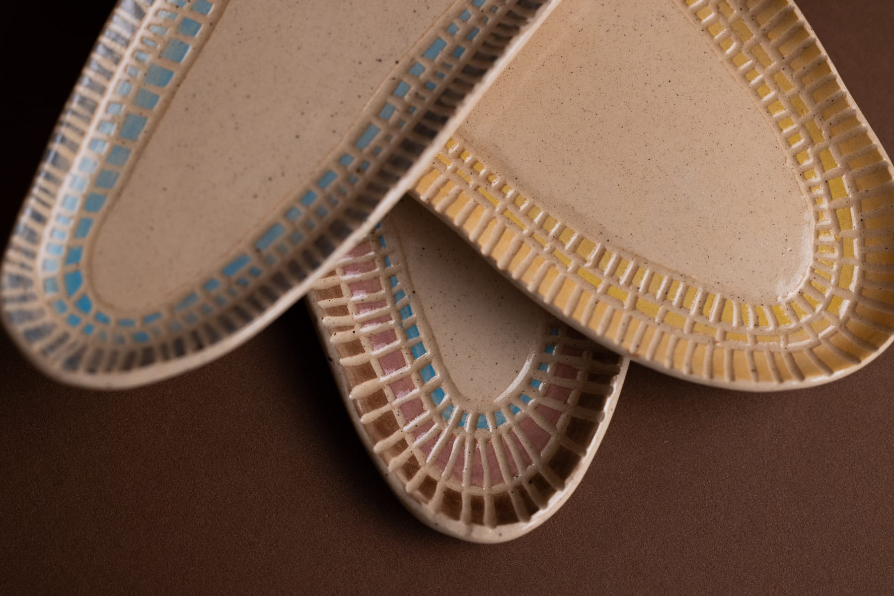 handmade ceramic plate