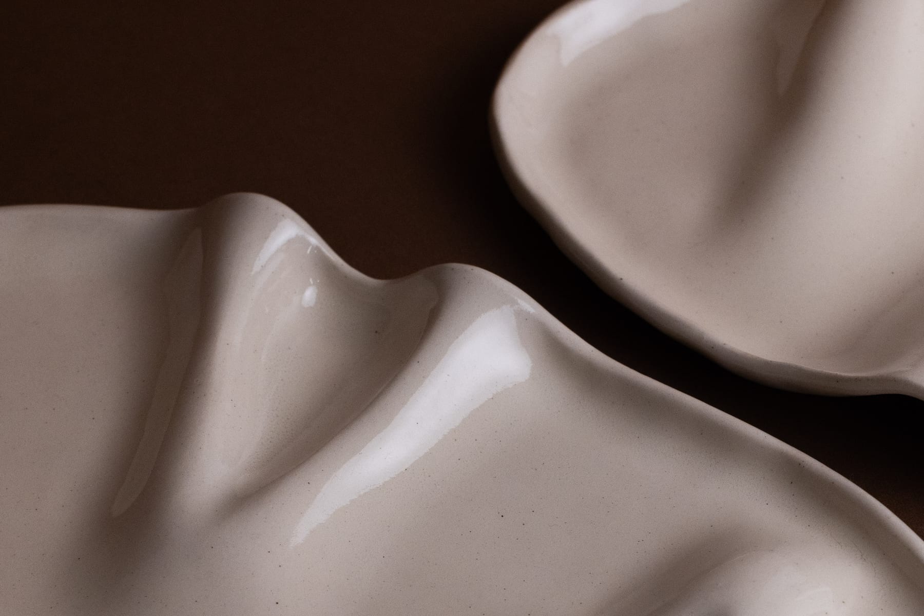 handmade ceramic plate