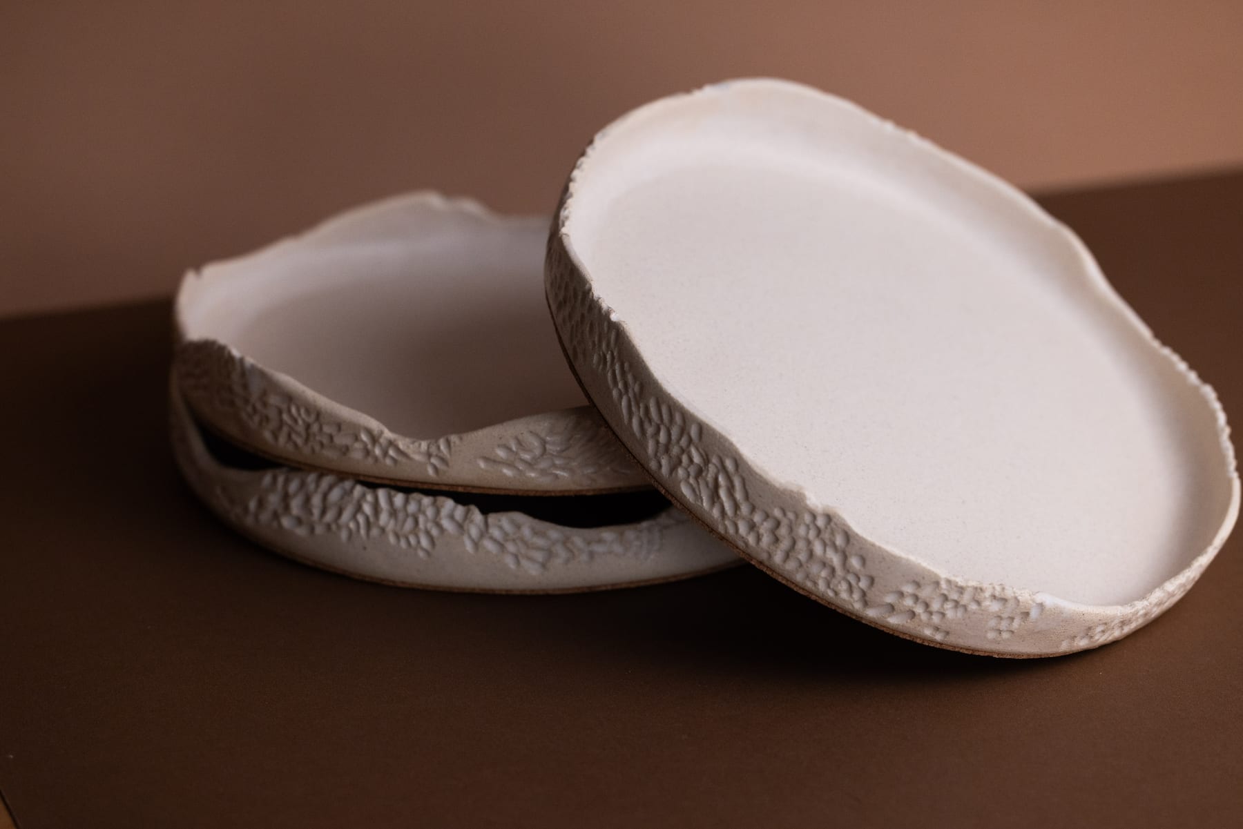 handmade ceramic plate